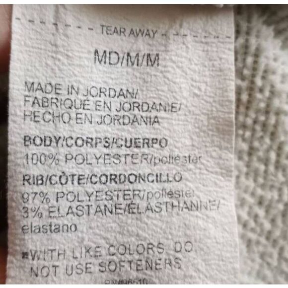 Under Armour Men's Beige/Gray Quarter-Zip Pullover Sz.M EUC. - Picture 8 of 9